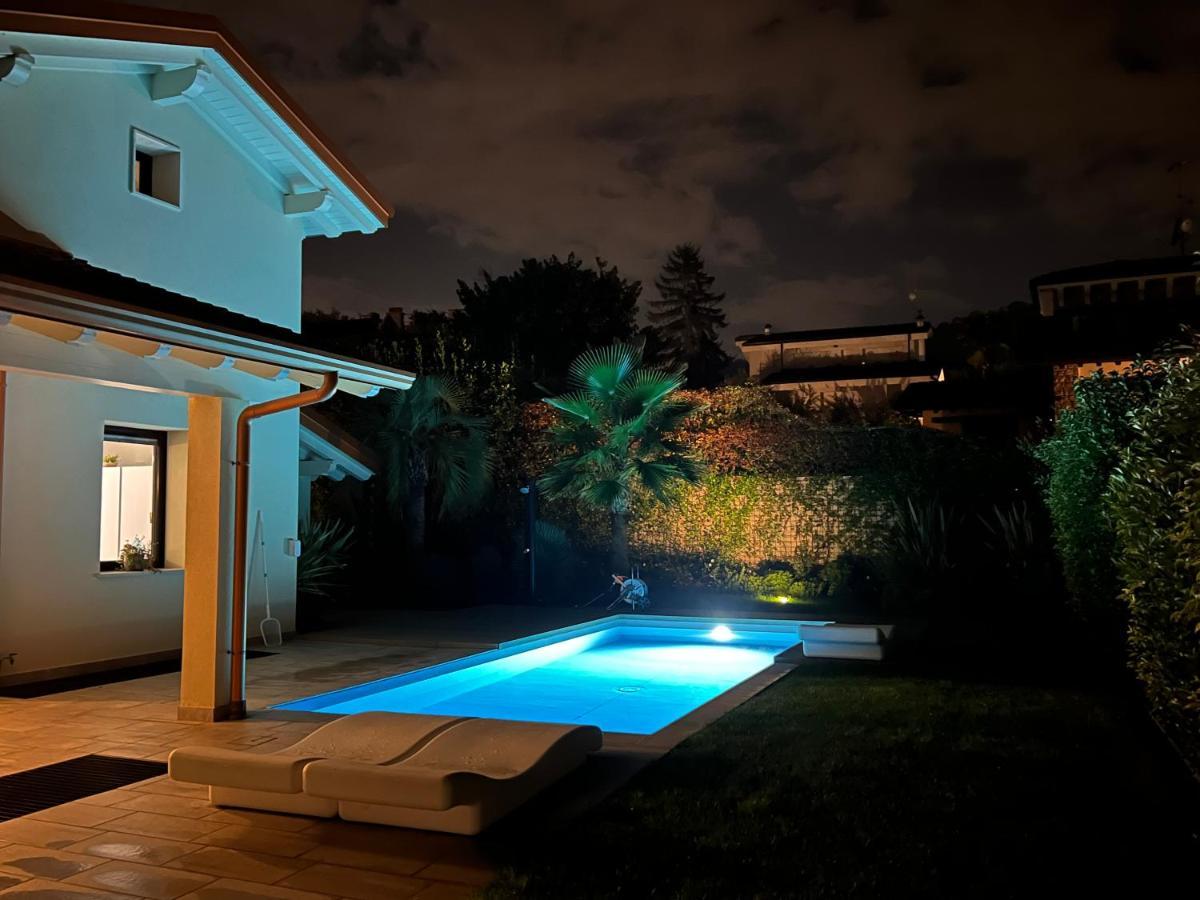 Ferienhaus Casa Sulle Colline Di Barcuzzi Pool, Garden And Barbecue Esterno foto