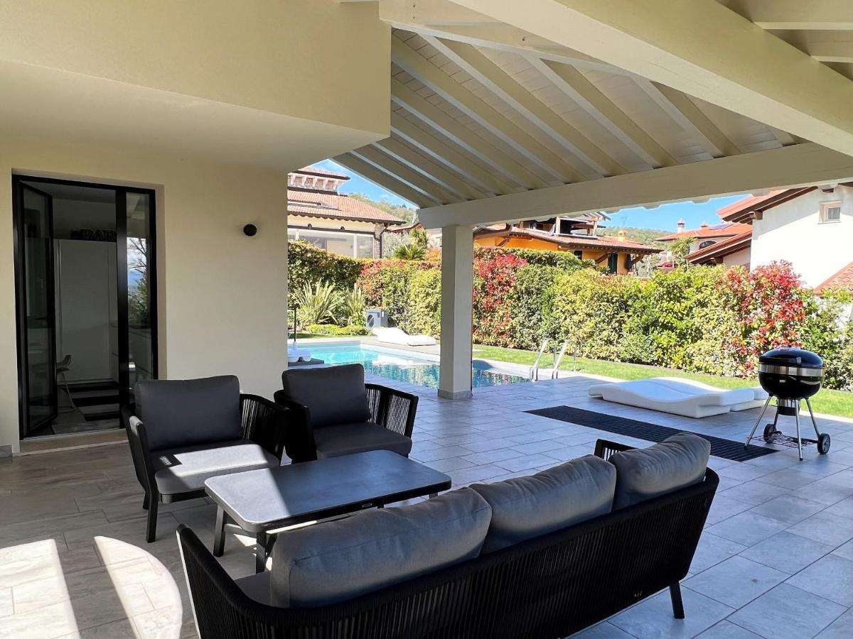 Ferienhaus Casa Sulle Colline Di Barcuzzi Pool, Garden And Barbecue Esterno foto